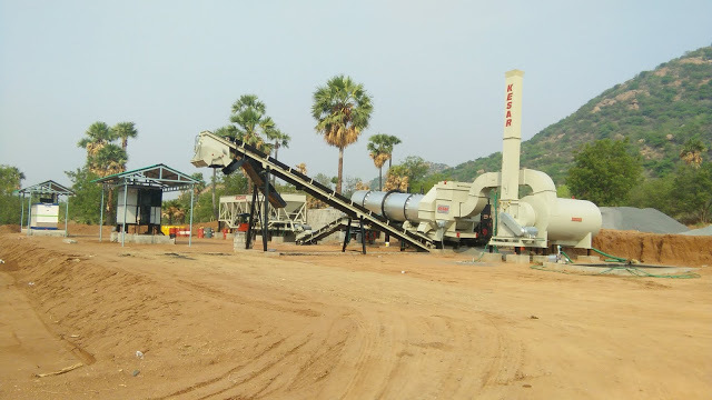 Automatic Kesar Asphalt Drum Mix Plant