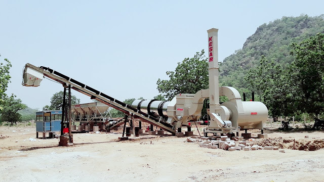 Automatic Kesar Asphalt Drum Mix Plant