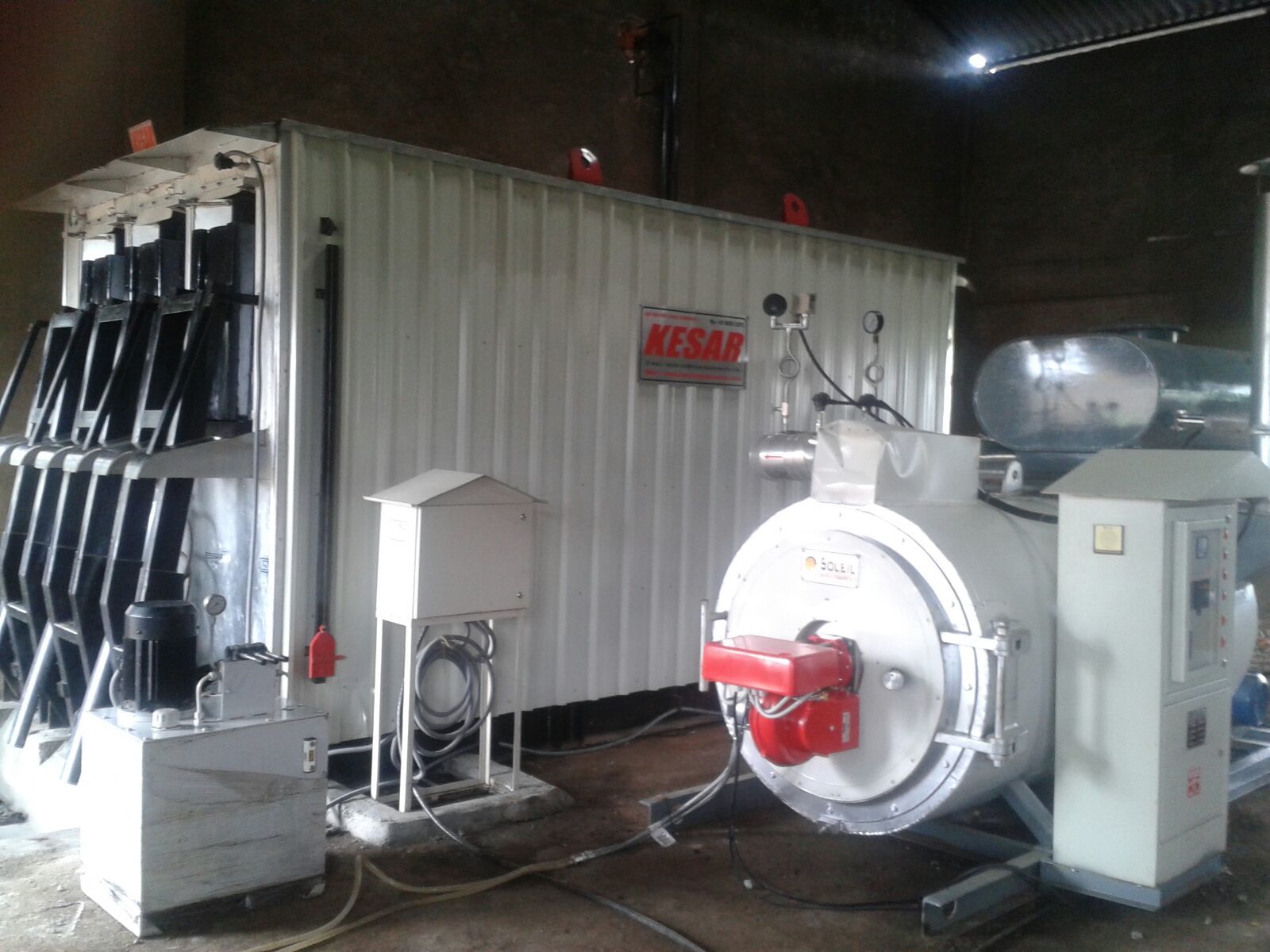 Automatic Bitumen Drum Decanting Unit