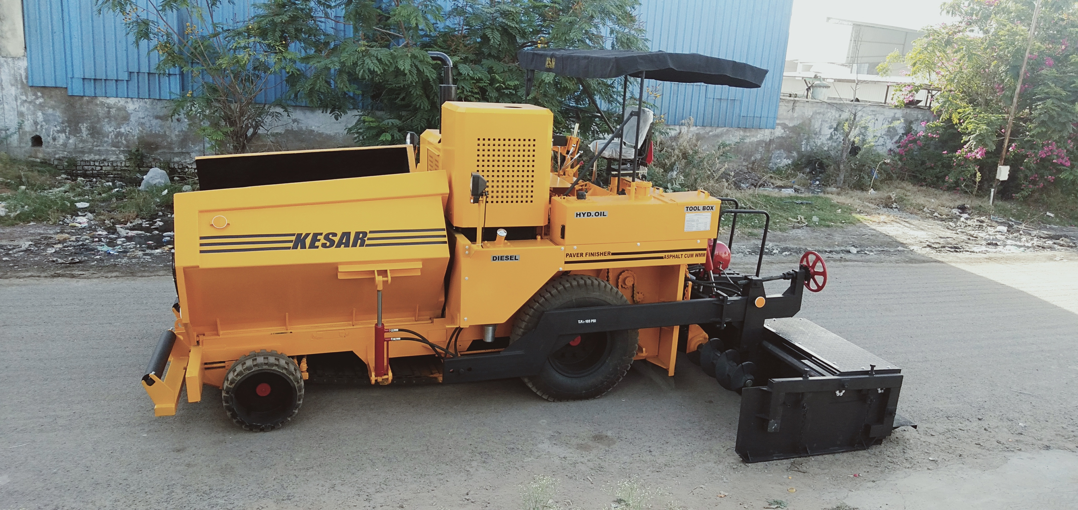 Semi-automatic Wm-6 Wet Mix Paver