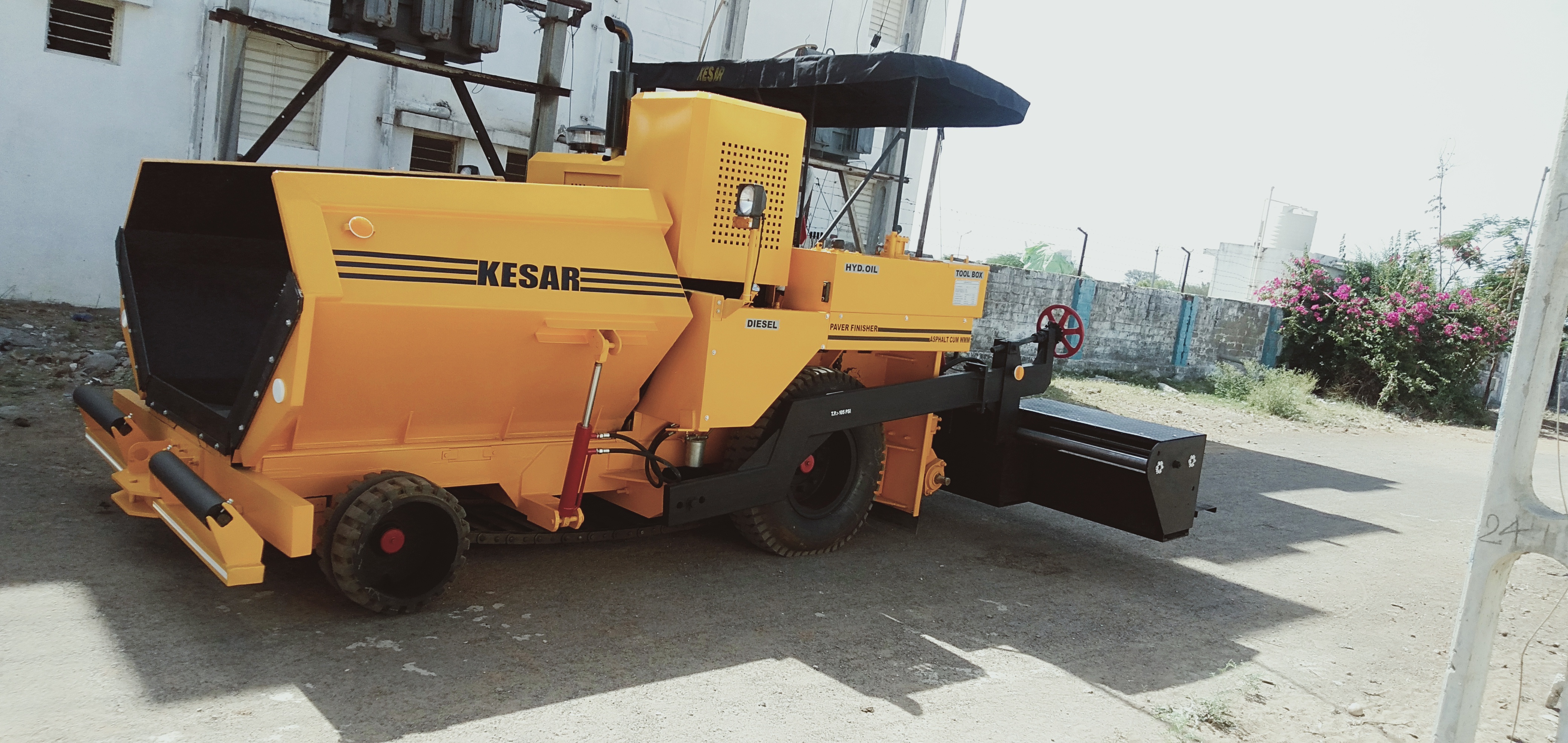 Semi-automatic Wm-6 Wet Mix Paver