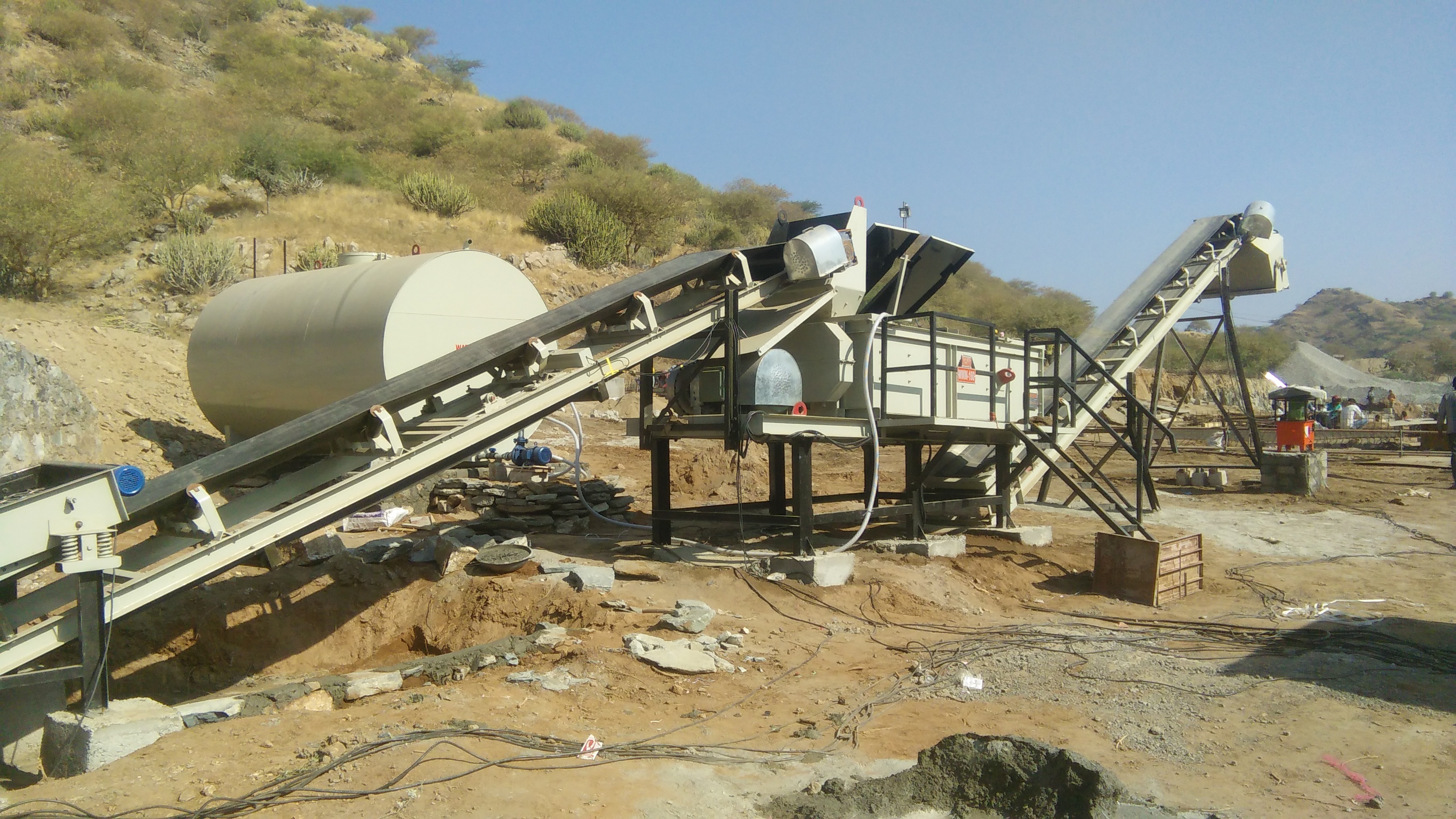 Automatic Mobile Wet Mix Plant