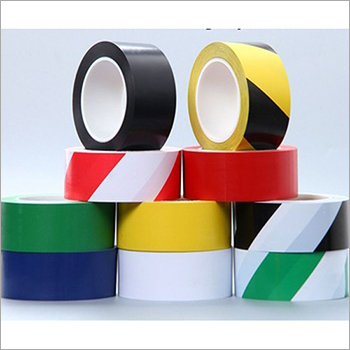 Floor Marking Tape - PVC, Sizes Up to 4 Inches Wide, Color Options: Black, Yellow, Red, Green | Solvent Adhesive, High Visibility for Safety