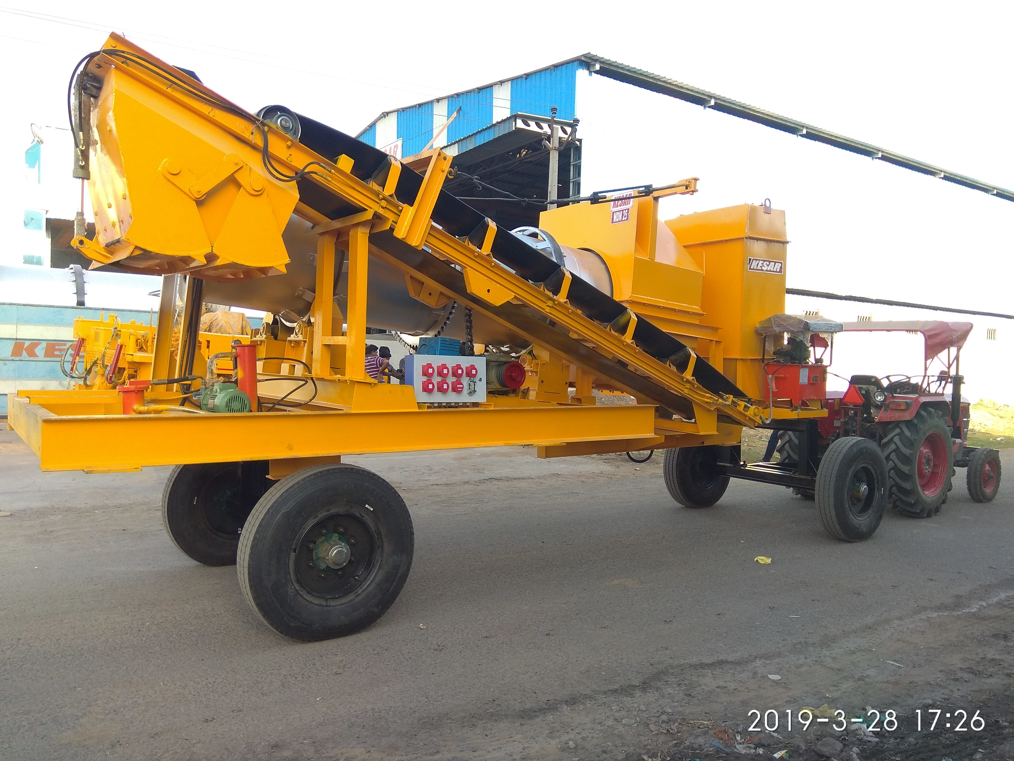 Mobile Asphalt Drum Mix Plant - Automatic Grade: Automatic