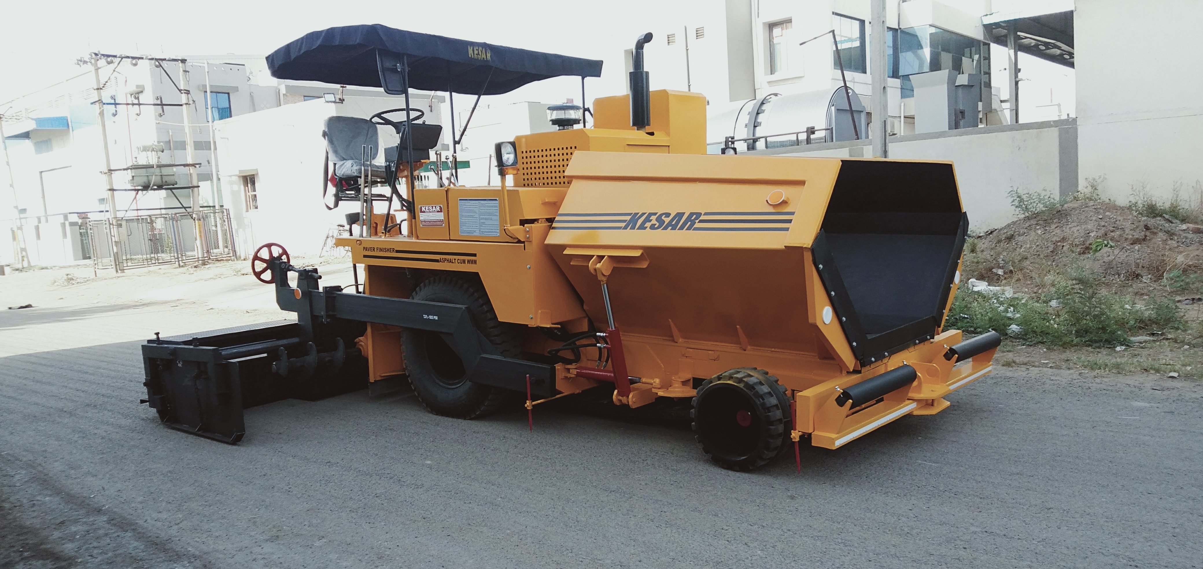Semi-automatic Apollo Asphalt Paver Finisher