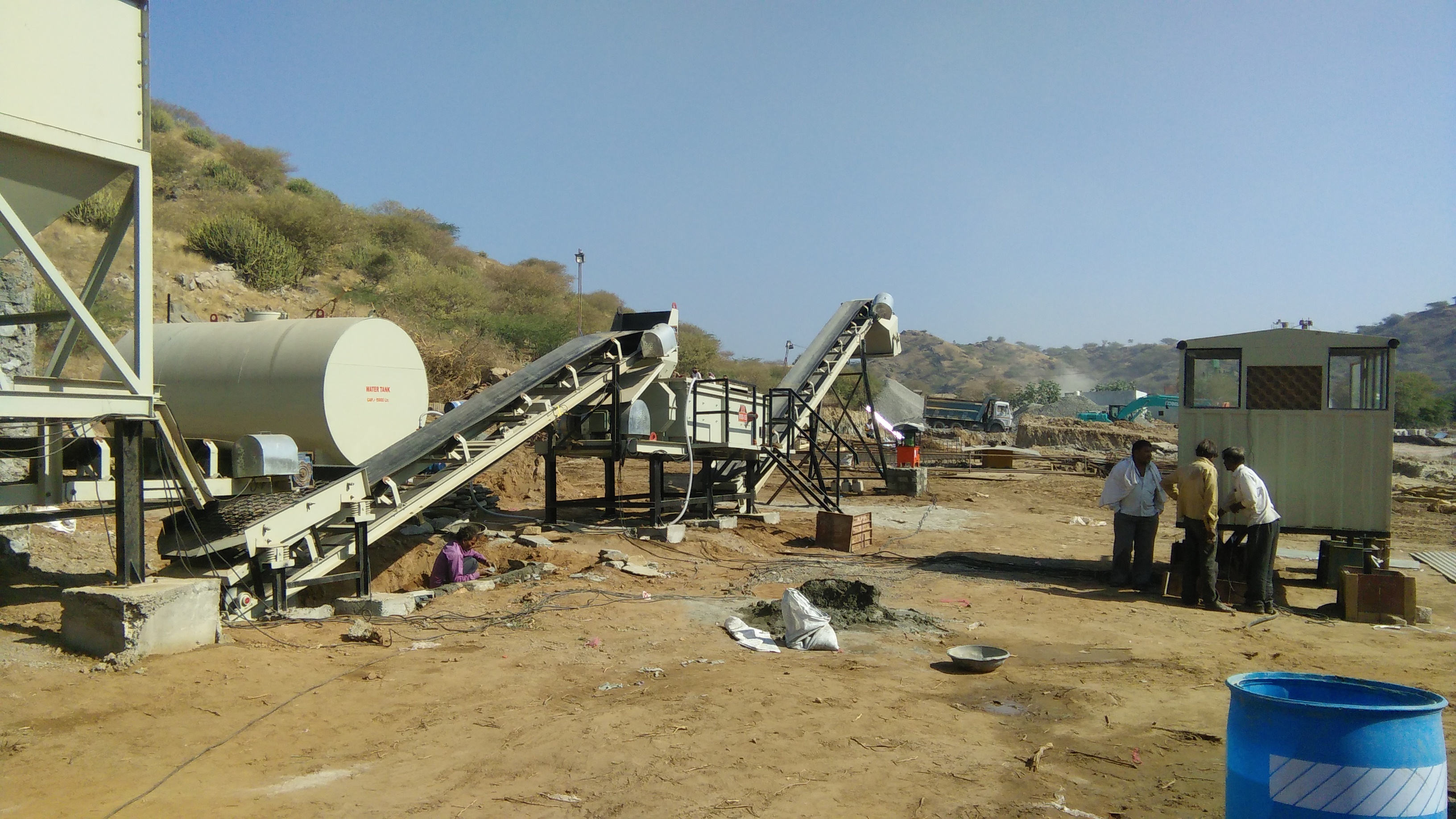Automatic Soil Stabilization Plant