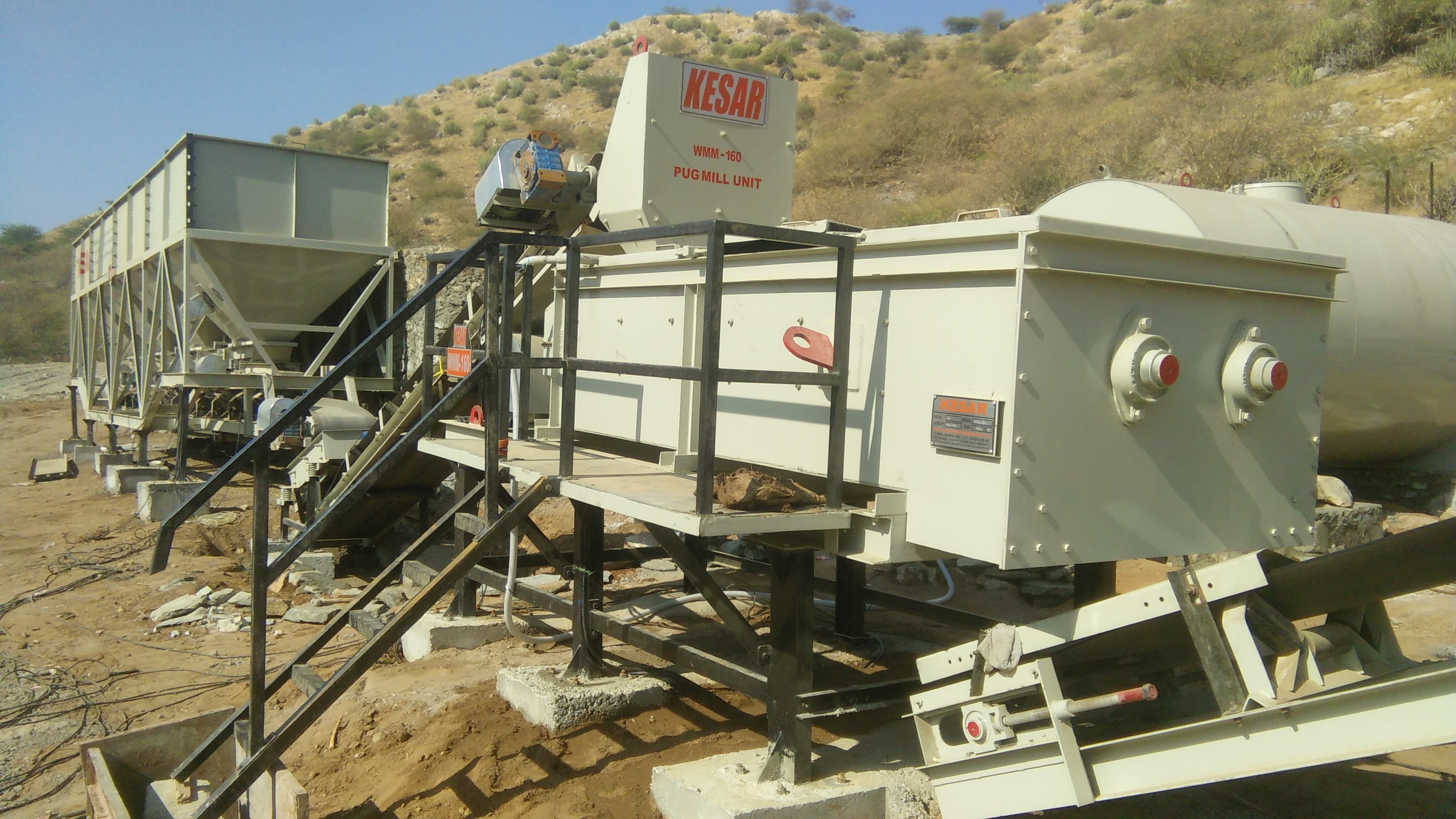 Automatic Soil Stabilization Plant