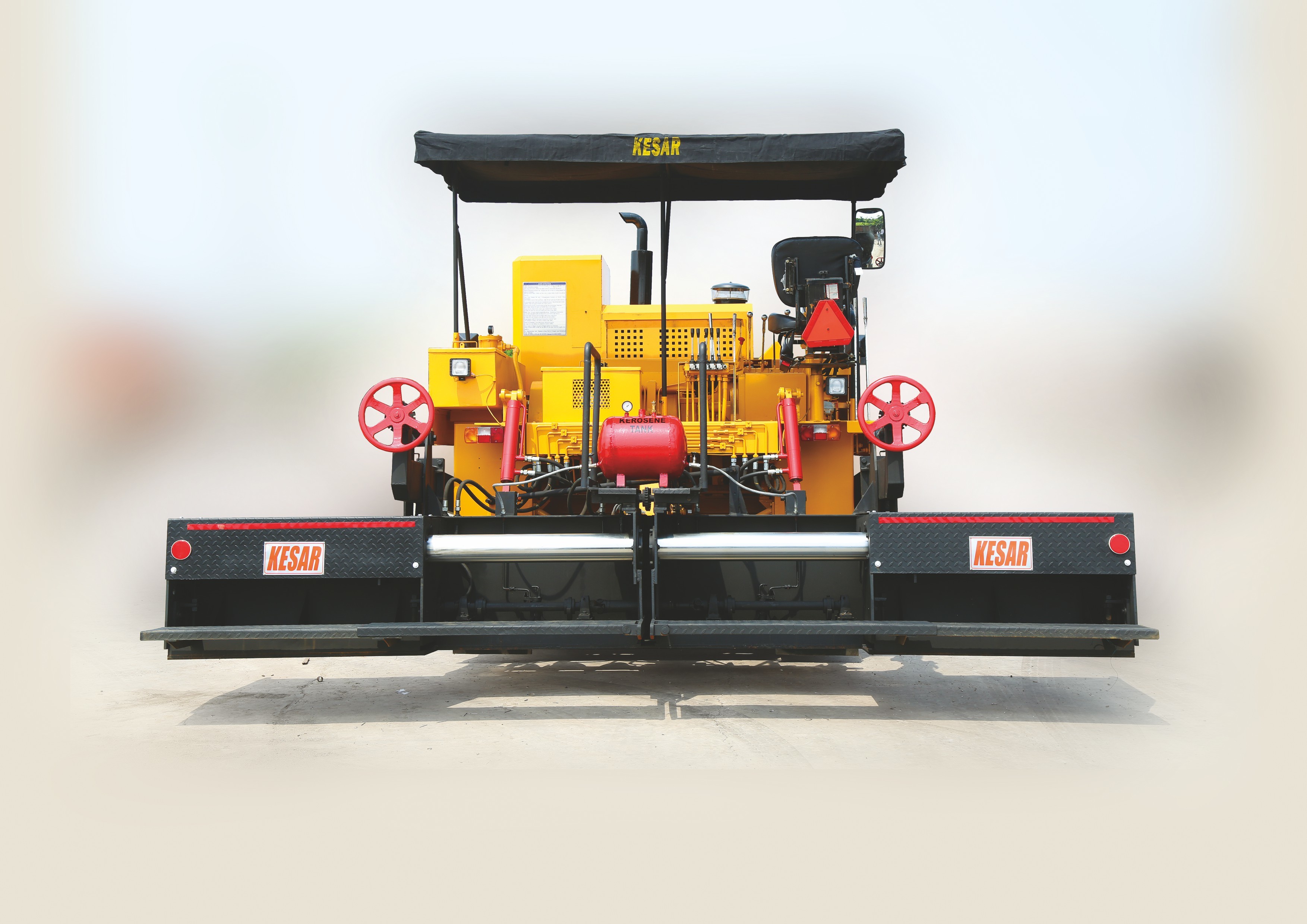 Semi-automatic Mechanical Road Paver