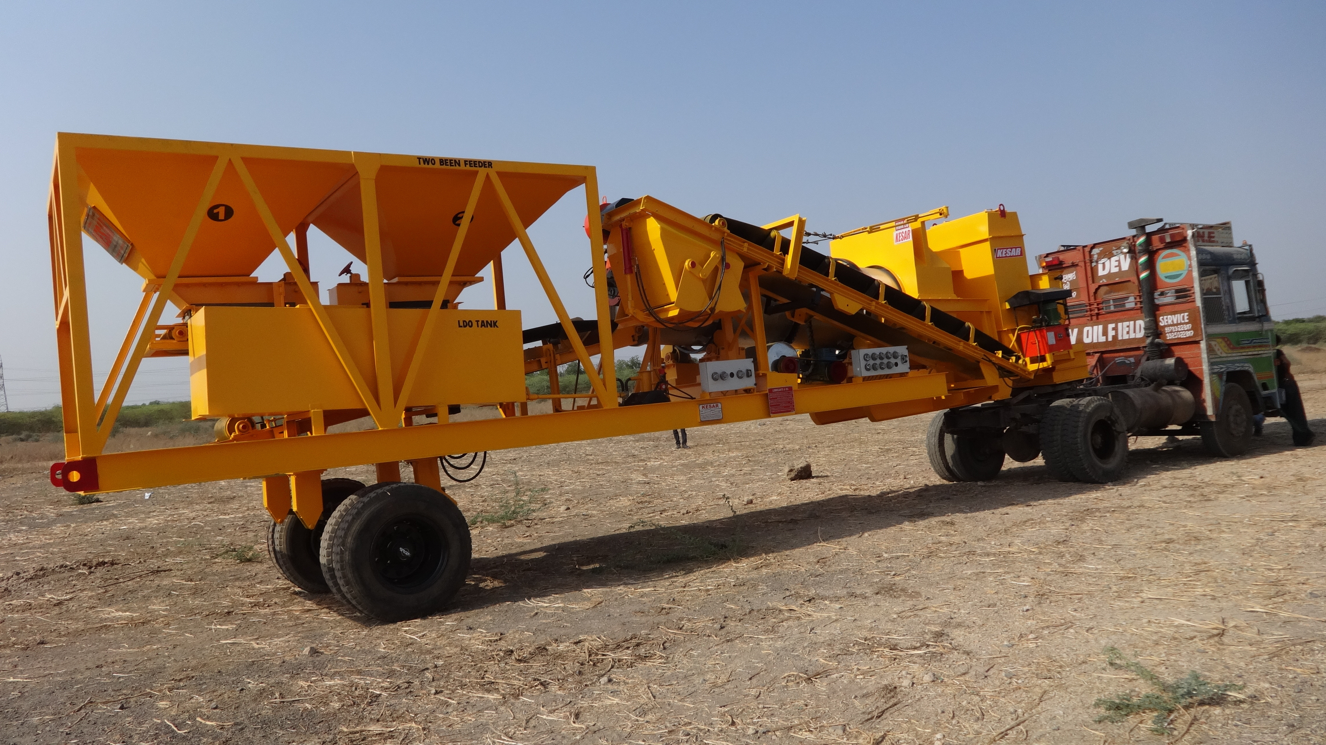 Mobile Drum Mix Plants - Automatic Grade: Semi-automatic