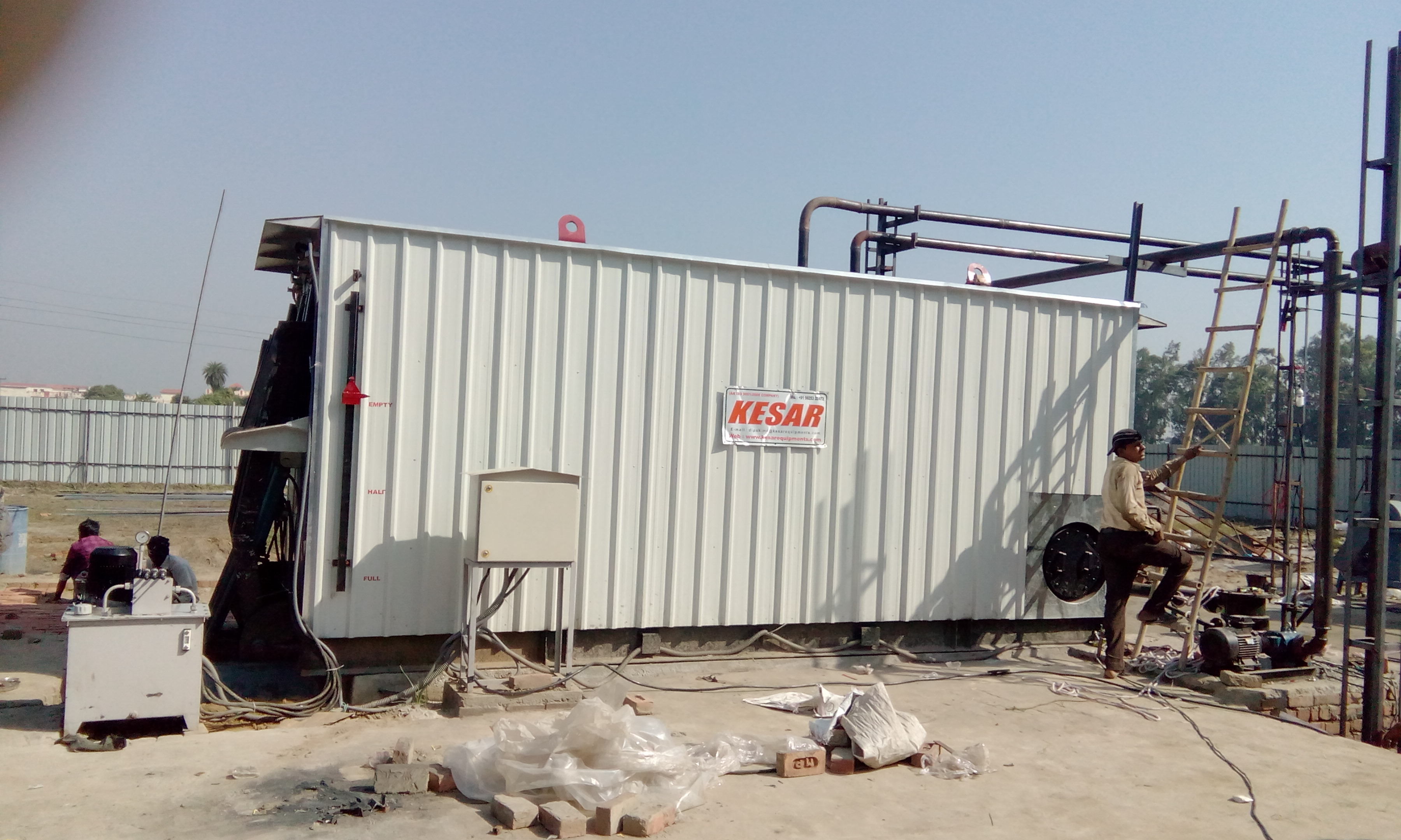 Automatic Bitumen Bag Decanters