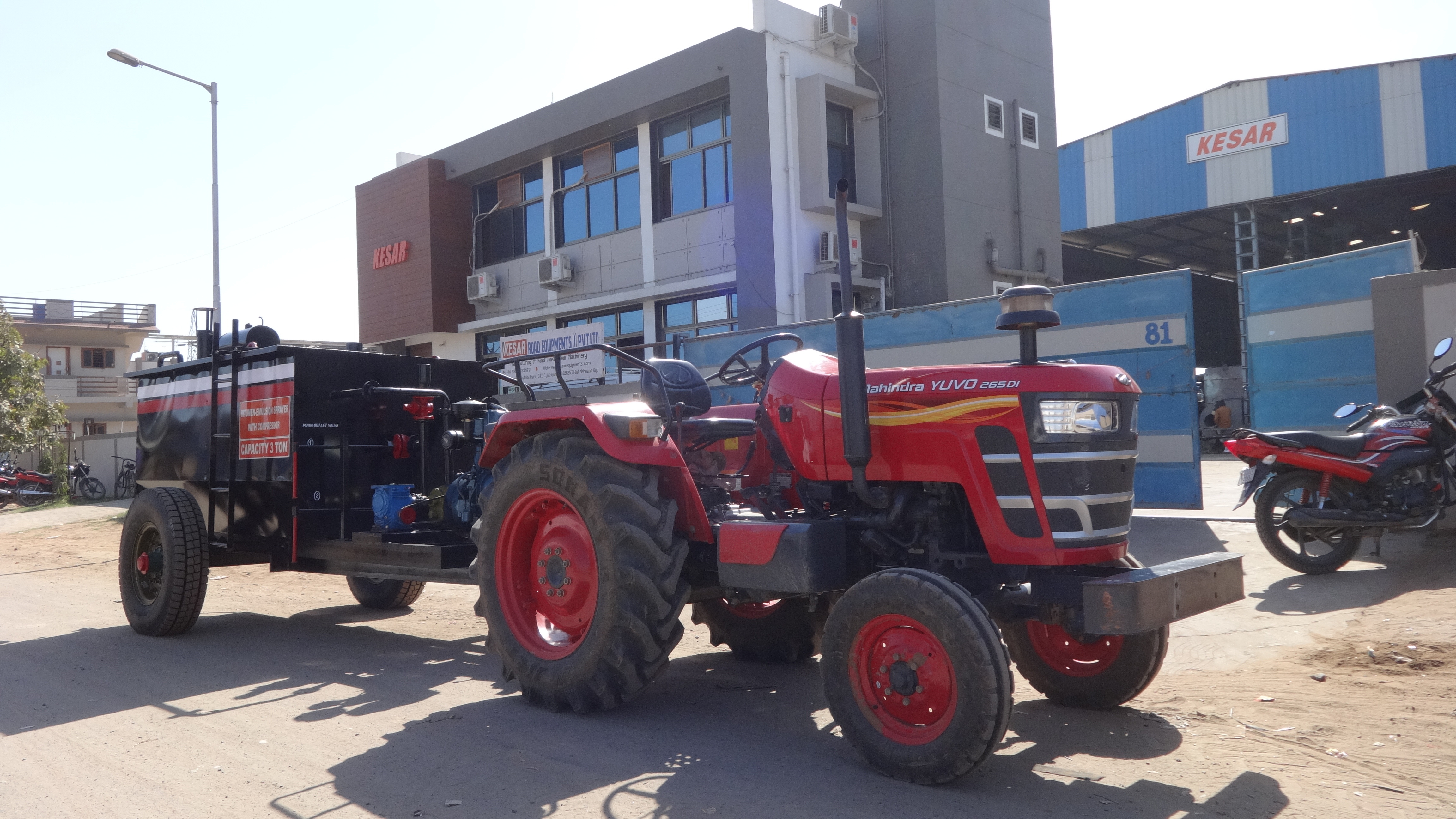 Manual Trolley Mounted Emulsion Sprayer