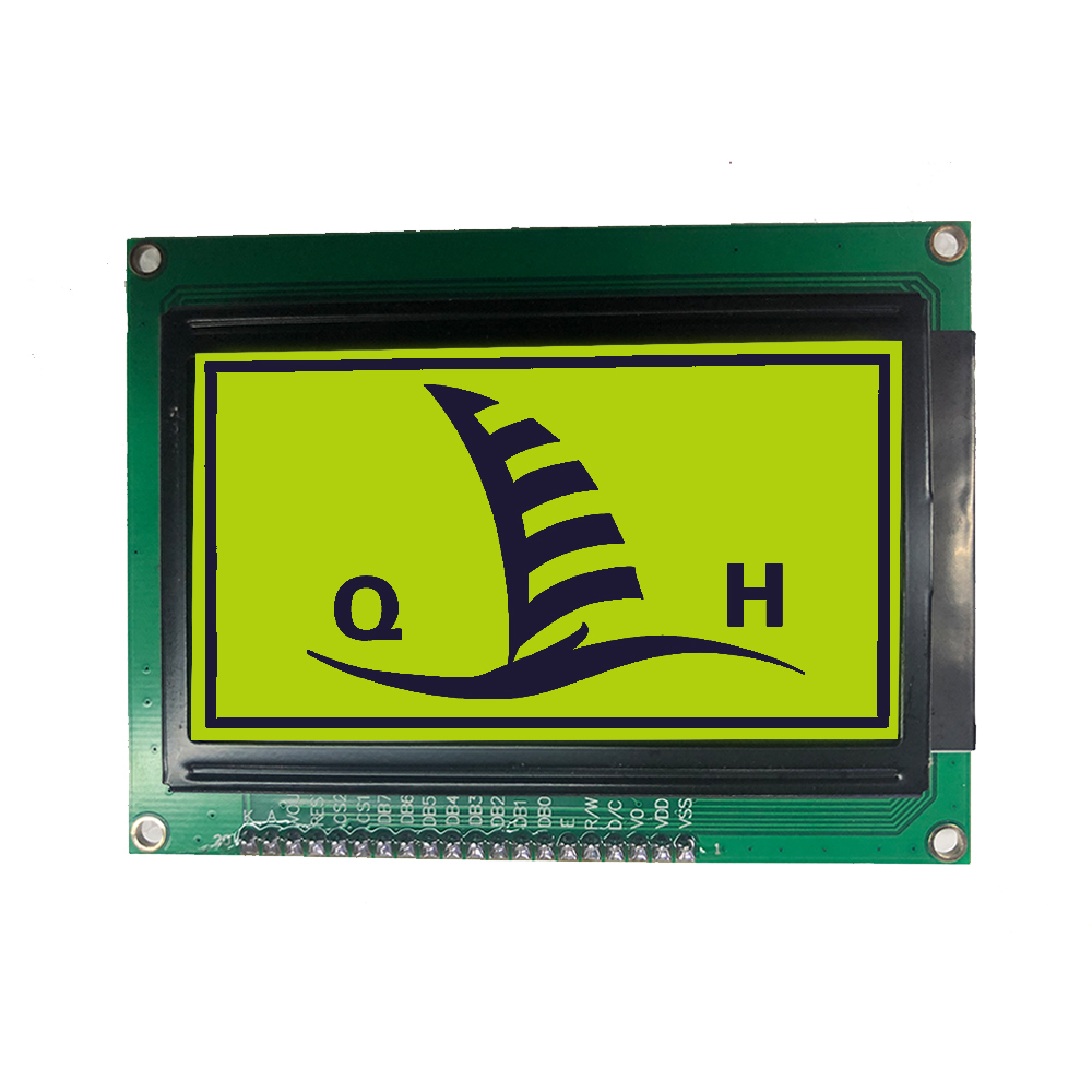 Jxl-12864-2 Lcd Module - Metal Pin Or Rubber Build, 93.0mm X 70mm X 14mm Size, Transflective Stn Display, 128x64 Pixels, Operating Voltage 3.3v / 5.0v, Waterproof Ip51 Rating, 12 Months Warranty, Backlight Led (White)