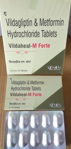 विल्डाग्लिप्टिन और मेटफोर्मिन हाइड्रोक्लोराइड टैबलेट