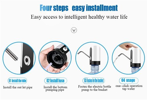 Multi Color Usb Charging Water Dispenser Pump