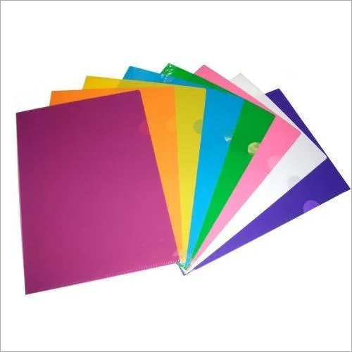 Document File - Plastic Material, Plain Style | Official Use File Cover