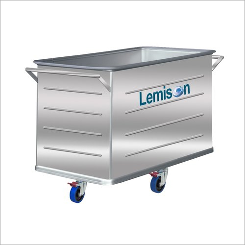 Commercial Laundry Trolley - Durable Steel Frame, Spacious Design for Efficiency in Laundry Operations