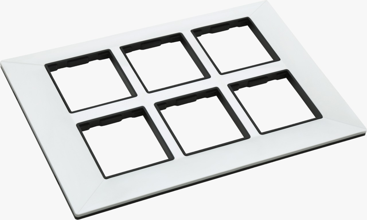 Modular Switch Plate - Durable Polycarbonate Material | Customizable Designs, Easy Installation, Versatile Compatibility