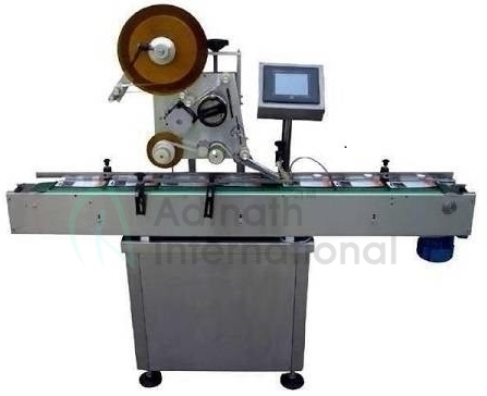 Automatic Ampoule Sticker Labeling Machine - Stainless Steel, 1100mm X 1000mm X 1100mm | 120 Containers Per Minute, Microprocessor Control, Full Pharmaceutical Security Package, Programmable Mmi Unit