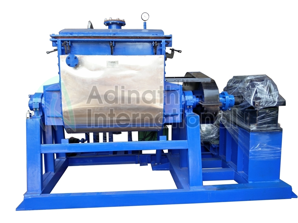 Carbon Mixer - Stainless Steel, 1200x900x1070 Mm, Blue, 5000 Kg/hr Capacity, Electric Drive, Double Shaft, High Speed, Plc Control