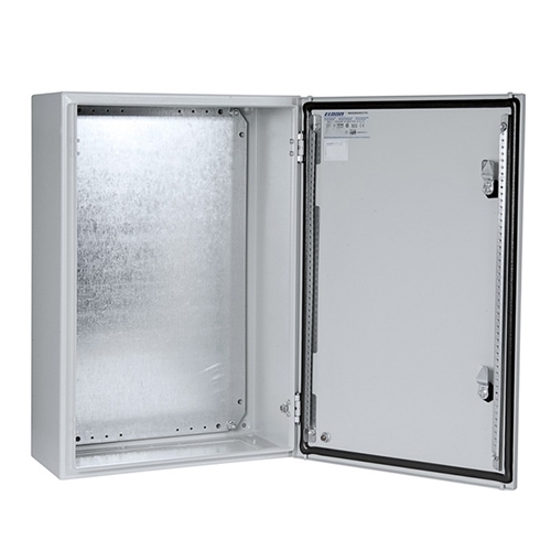 BCH Wall Mounted Enclosure - IP55 & IP66 Rated, Stainless Steel 304 Double Door Design, Grey Metal Finish