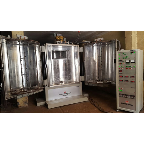 Vacuum Metalizing Machine - Stainless Steel, Variable Dimensions, High Vacuum Level, 3-phase Power | Cost Effective, Durable Finish, Easy Operation, Precise Control, Uniform Coating, Wide Application