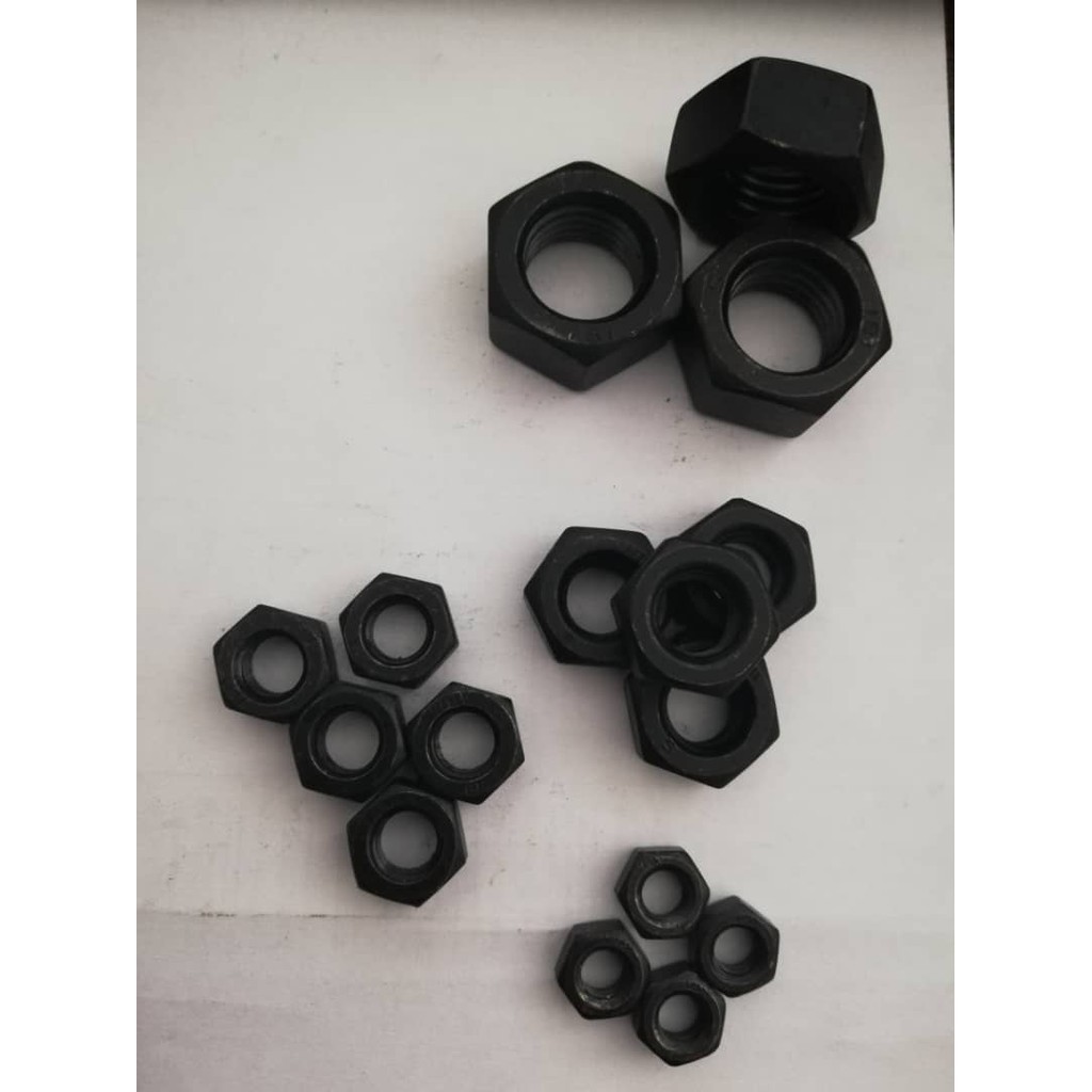 Black High Tensile Nut