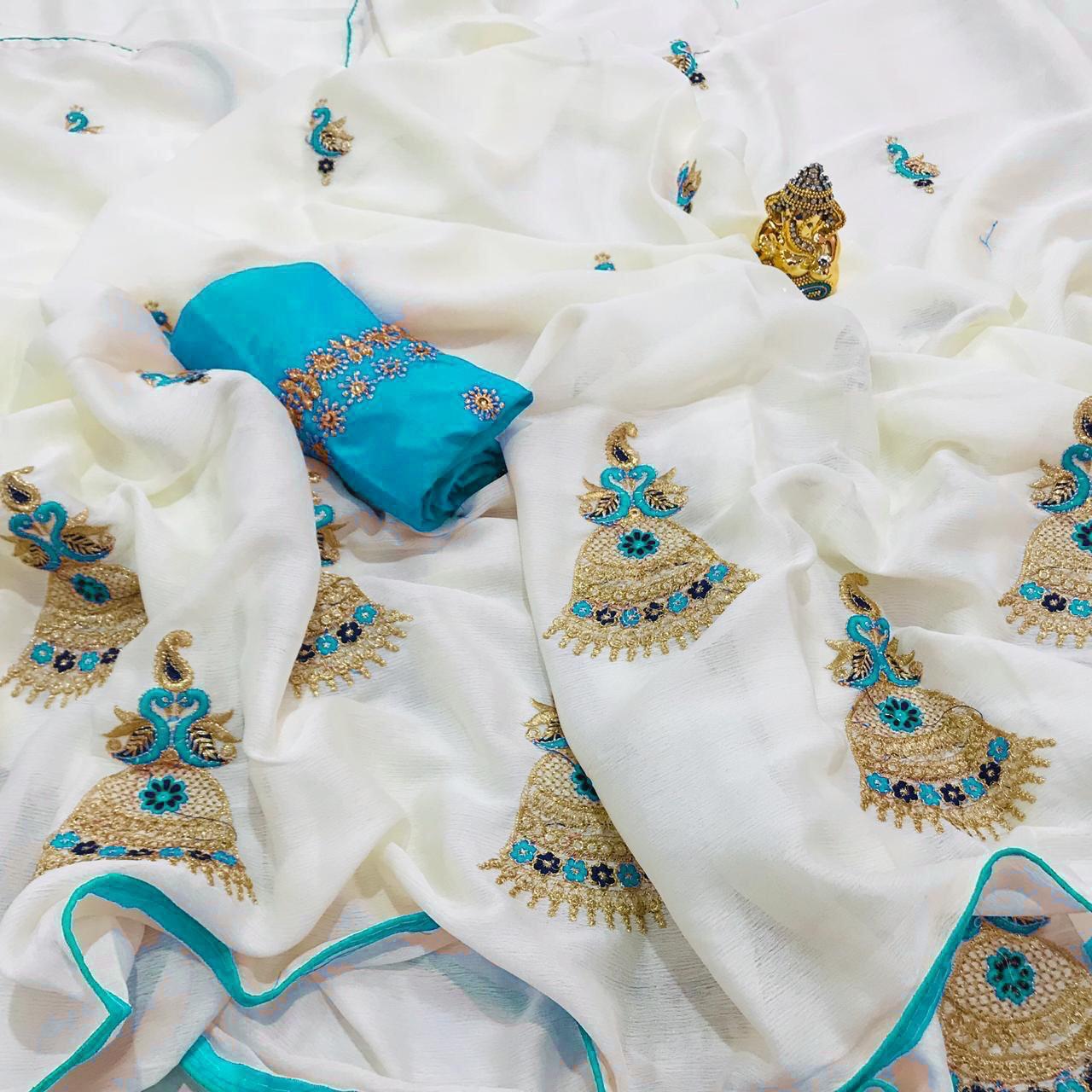 Jhumka Saree at INR in Surat, Gujarat Sadabahar Fashion