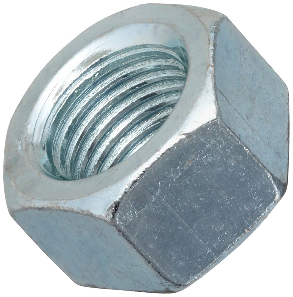 Mild Steel Zinc Plated Hex Nut - Color: White/ Blue/ Golden Yellow