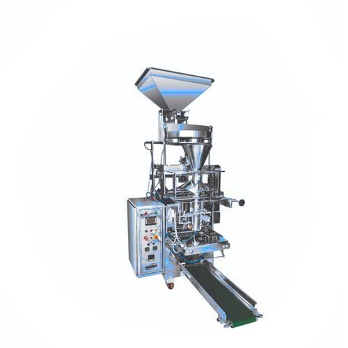 Popcorn Packing Machine - Silver | Semi-automatic, Electric Drive, Human Machine Interface, 6000 Watt Power, Auxiliary Cleaner Type