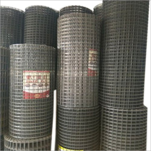 SS Welded Wire Mesh - Iron Wire Mesh with Rectangular Holes | Ideal for Ceiling and Food Industry Applications