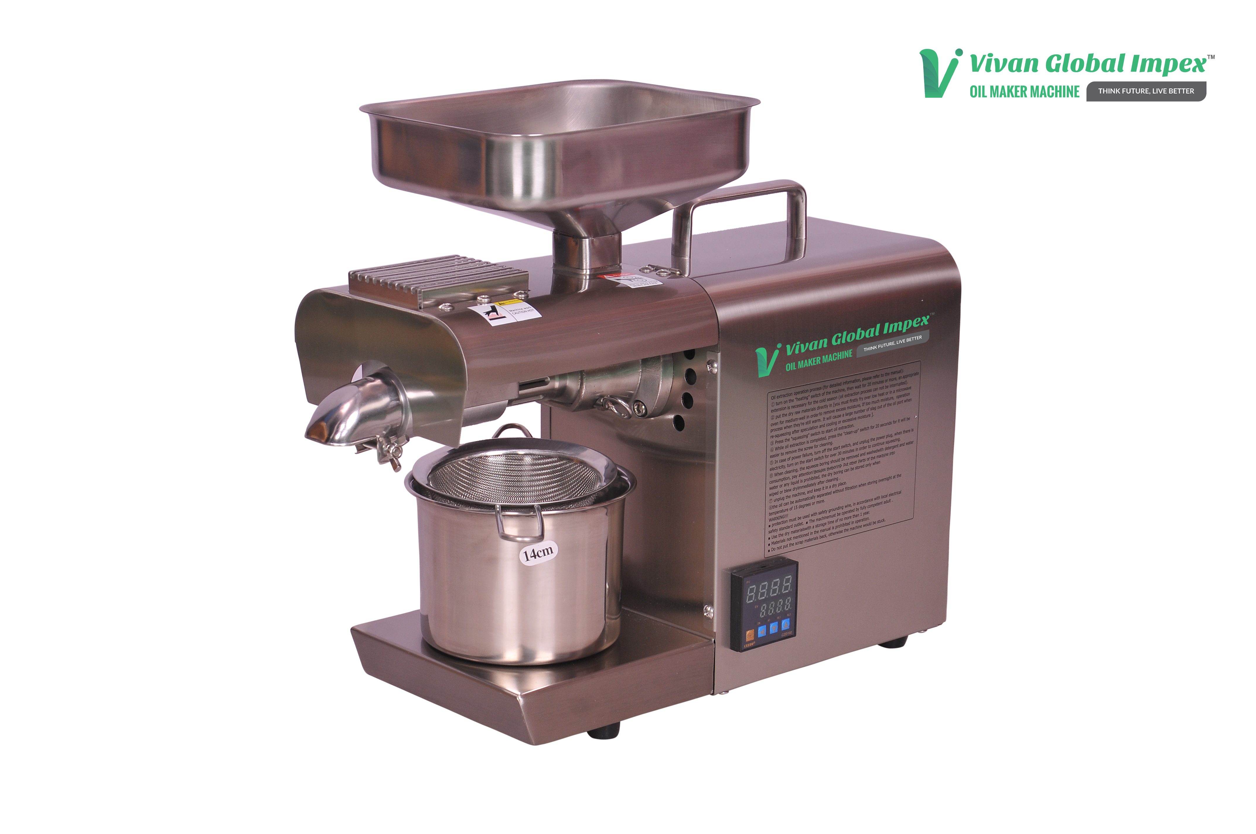Domestic Oil Press Machine - Automatic Grade: Automatic