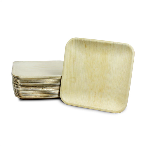 8 Inch Areca Square Plate