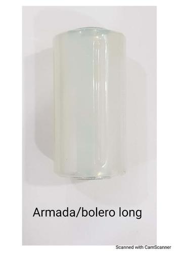 ग्लॉस ट्रांसपेरेंट पु बुश सिंगल बोलेरो