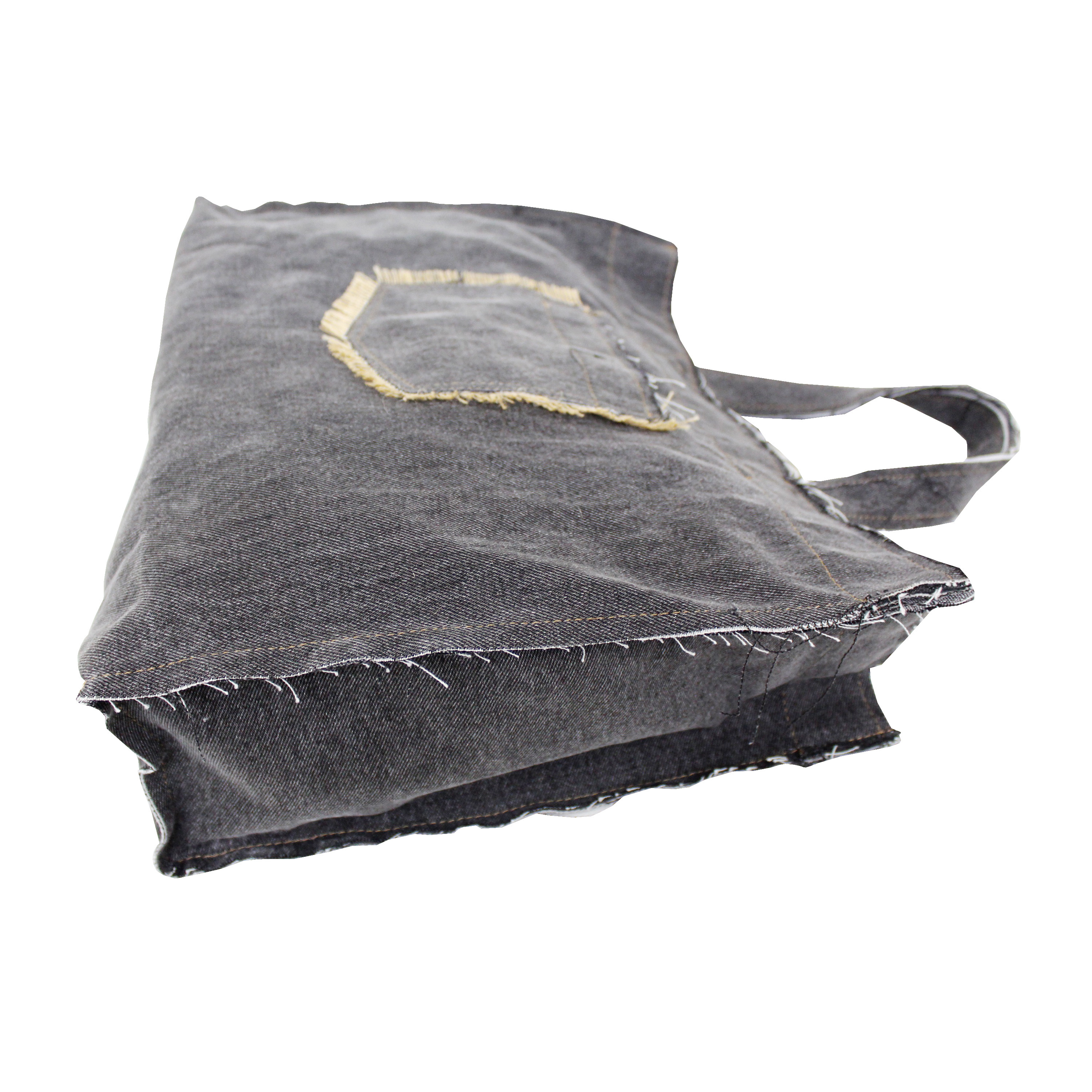 Washed Denim Tote Bag Capacity: 10 Kgs Kg/day
