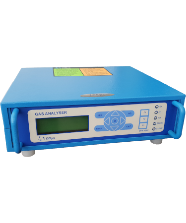 Gas Analyzer - Lcd Display, Semi-automatic, 250x260x80 Mm | 5 Kg Weight, <5 Second Response Time, 230 V Voltage, Membrane Keypad