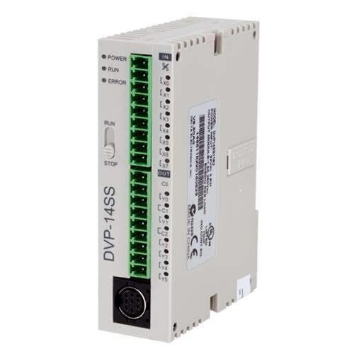 Dvp Slim Series - 12 Mpu Points, 492 Max I/o Points, White | High-speed 100 Khz Output, Extendable With Dvp-s Modules, Compatible With Modbus Protocol, 12-month Warranty