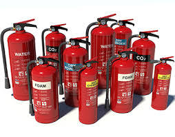 Co2 Fire Extinguisher - 4.5 Kg Capacity | Red, Powder & Gas Material, 1 Year Warranty