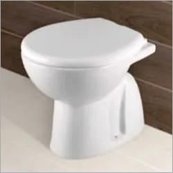 Concealed Toilet Commode - Ceramic, Floor Mounted | White Finish, Elegant Design
