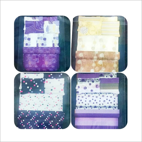 Multicolor Cosmo Living Bed Sheet
