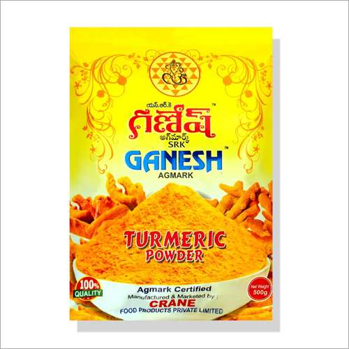 500 Gm Turmeric Powder - Standard Grade Quality | Fine Powder Form, 1 Year Shelf Life For Long-lasting Flavor And Freshness