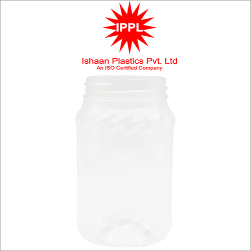 83Mm हैंडल कैप के साथ 1100Ml पेट जार