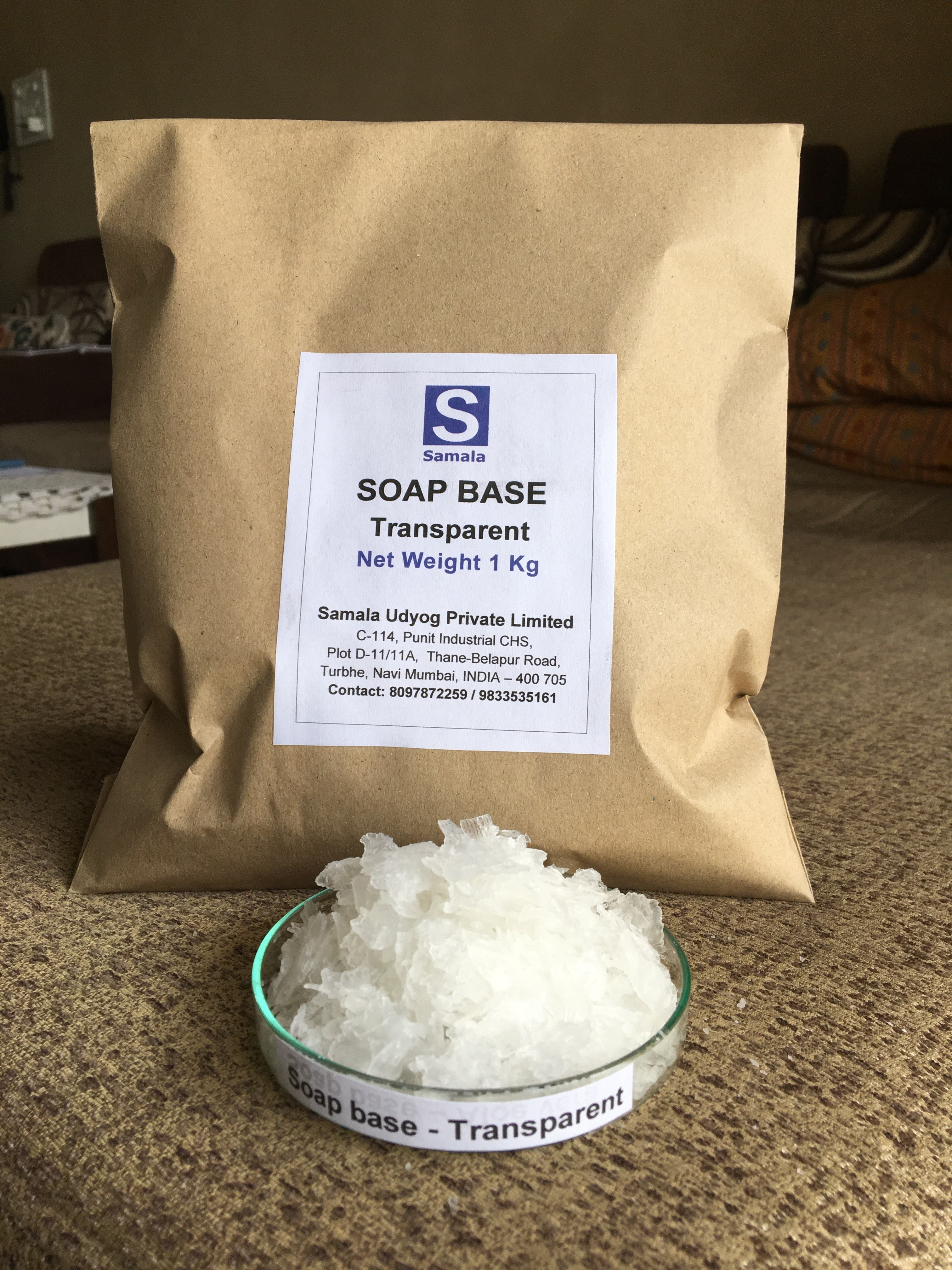 Solid Sarusil Transparent Soap Base