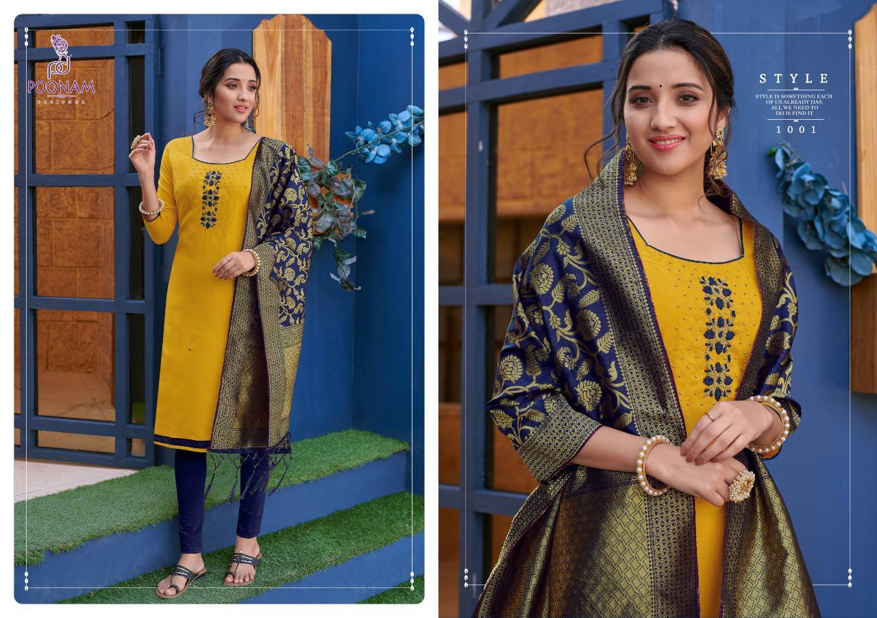 Kalyani Cotton Slub Kurti Catalogue Set - Color: As Per Catalog