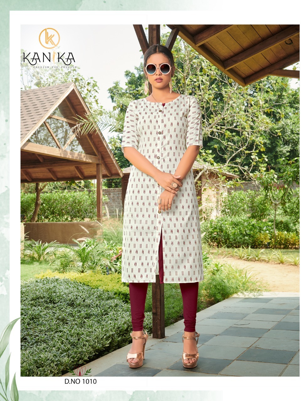 Slub Ikkat Ruby Slub Kurti Catalogue Set - Rubby Slub On Ikkat Print, Sizes M To 3xl, 08 Unique Designs | Washable, Formal, Printed, Suitable For All Seasons