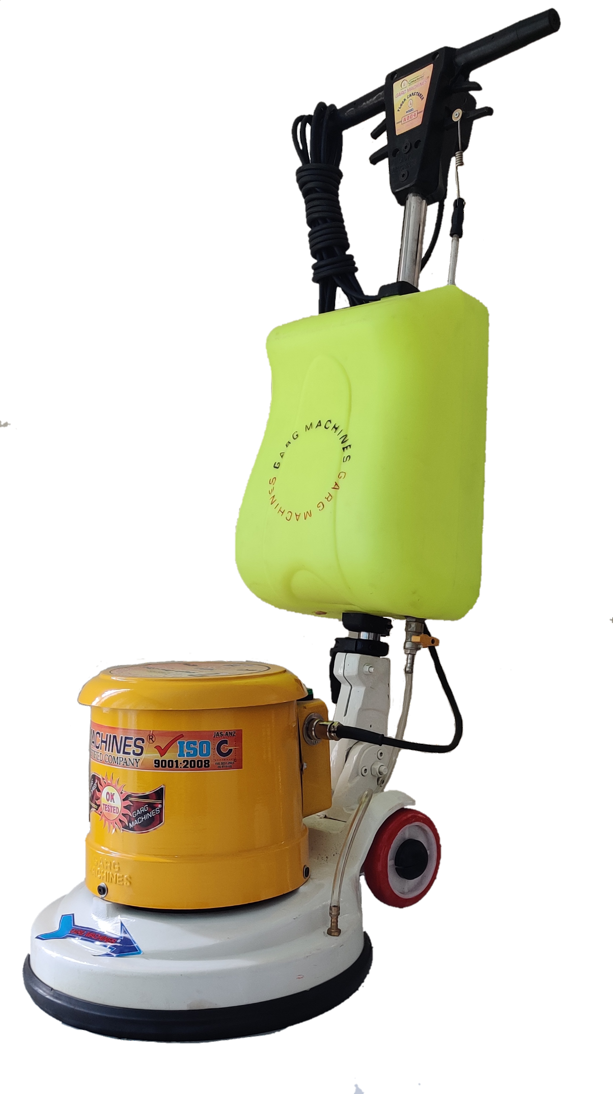 A004 Single Disc Floor Polishing Machine - Warranty: One Year