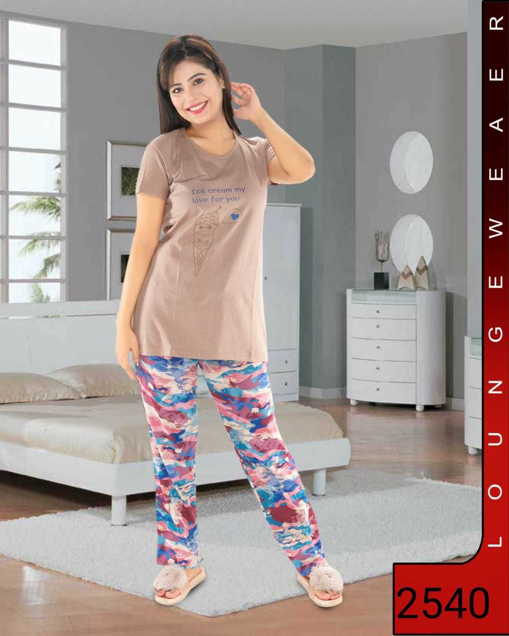 3 Colors Night Suit