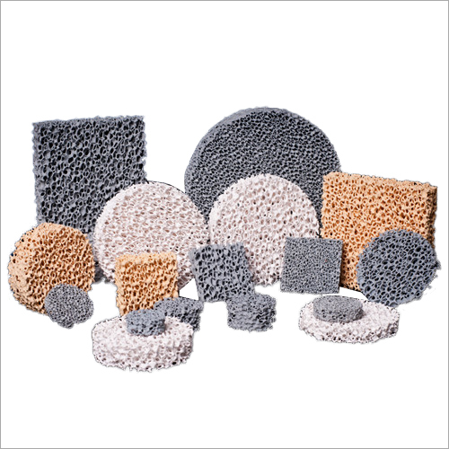 औद्योगिक कास्टिंग सिलिकॉन कार्बाइड फोम सिरेमिक फ़िल्टर व्यास: 40-500 मिलीमीटर (मिमी)