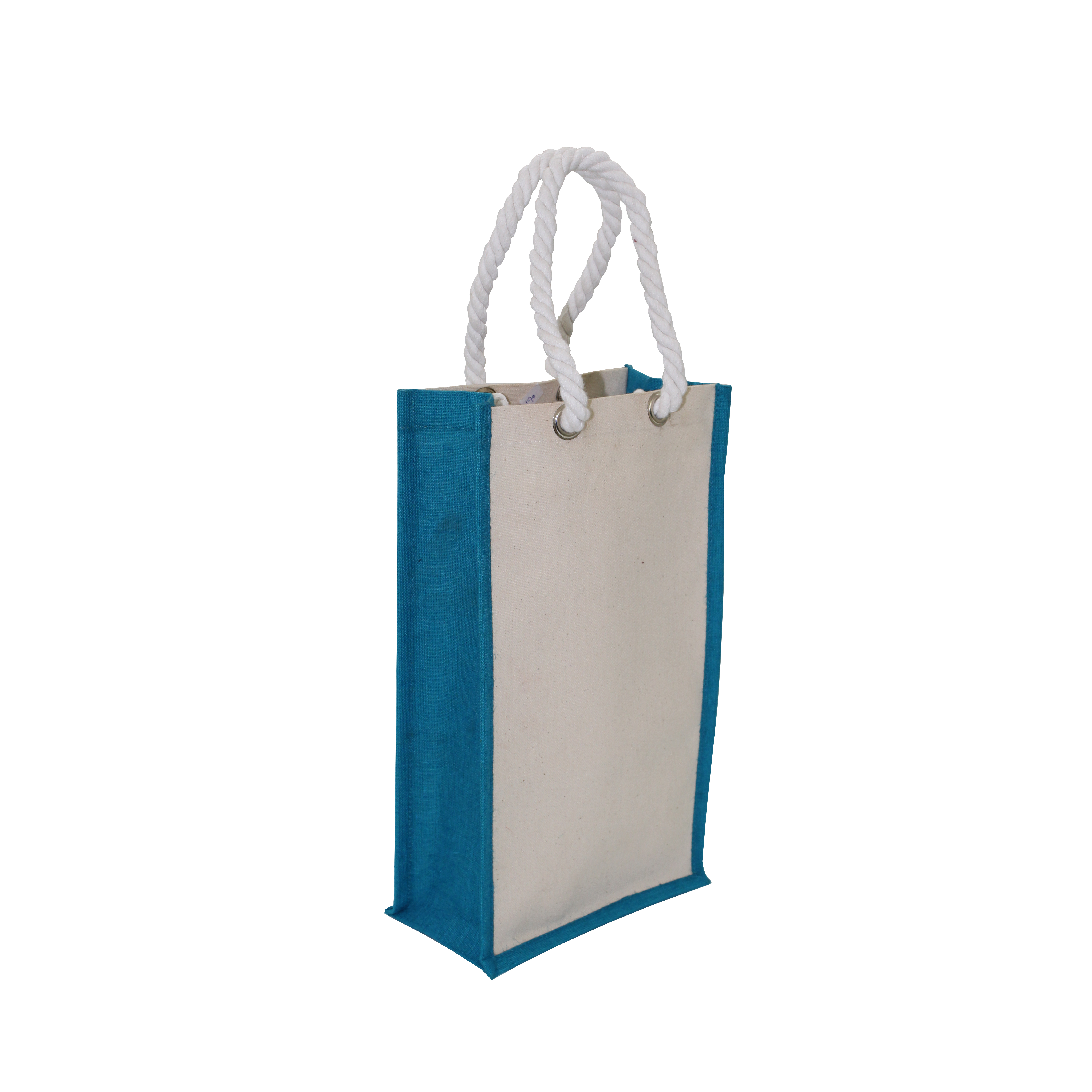 10 Oz Pp Laminated Canvas Tote Bag With Twisted Rope Handle Capacity: 2 Bottle Pcs/min