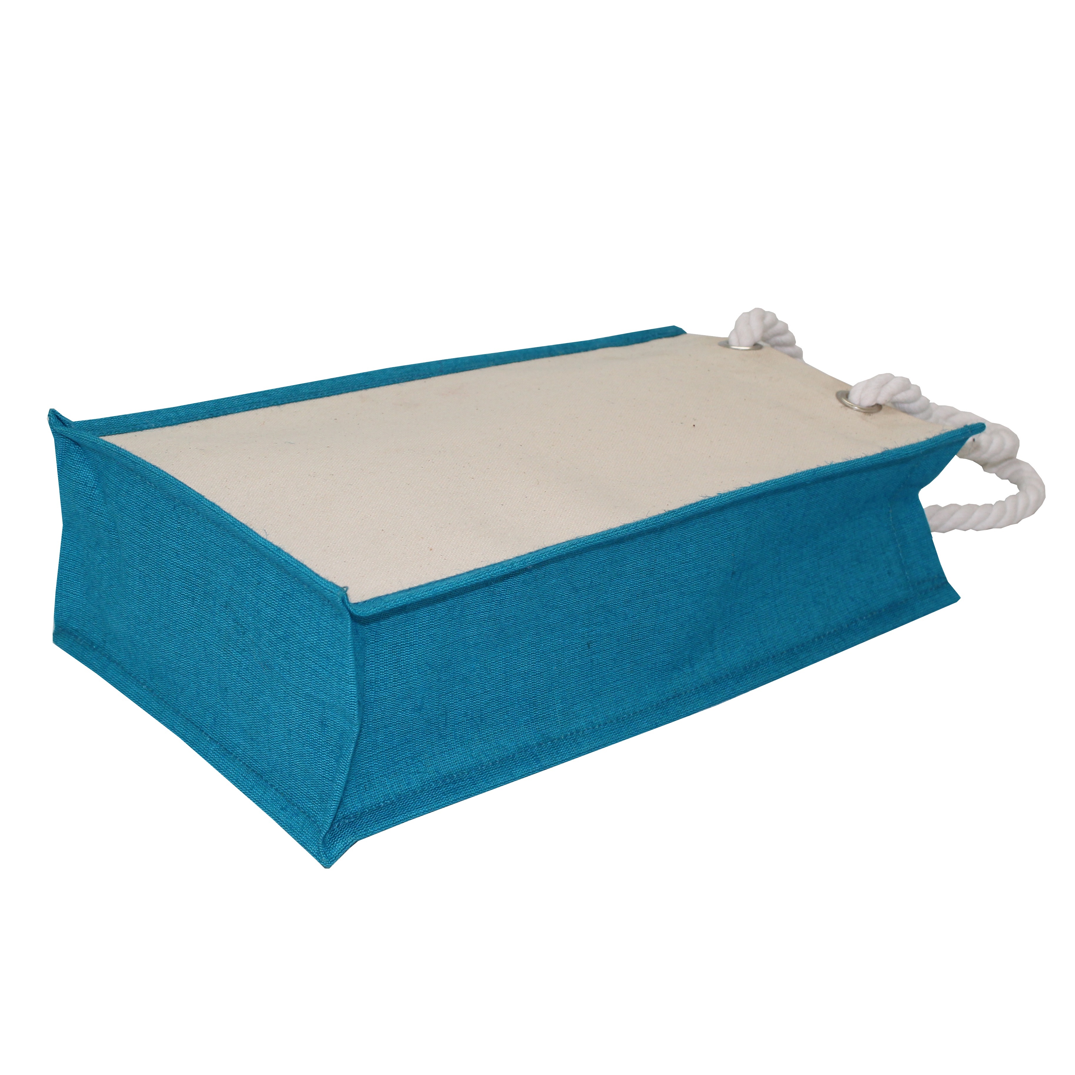 10 Oz Pp Laminated Canvas Tote Bag With Twisted Rope Handle Capacity: 2 Bottle Pcs/min