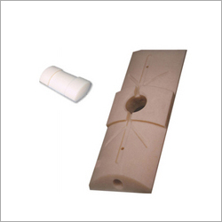 Industrial Nylon Sleeper Pad - Nylon Material, 20-150 Millimeter Thickness | Casting Plastic Molding Type for Industrial Use